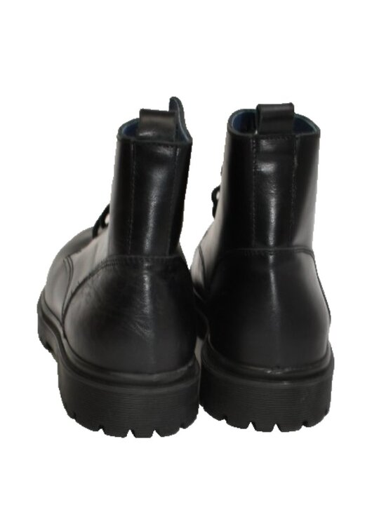 New! BRUNO MAGLI Joca Lug Sole Combat Boot Black Leather Size 11.5 M DD471 main image 5